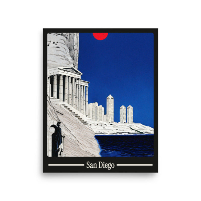 Ancient San Diego poster