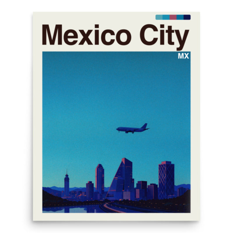 Mexico City poster