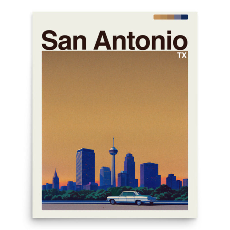San Antonio poster