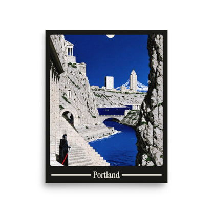 Ancient Portland poster