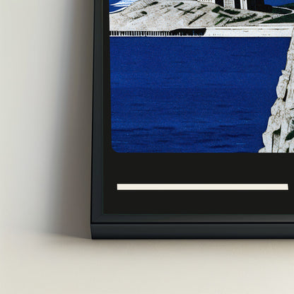 Ancient Seattle city poster mockup 4 - frame not included