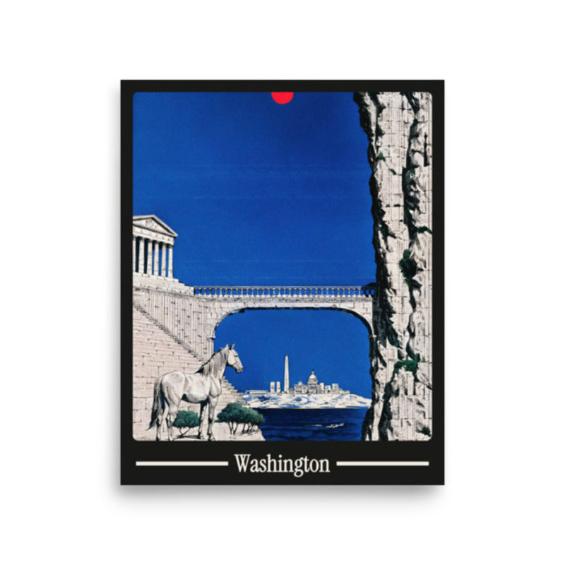 Ancient Washington poster