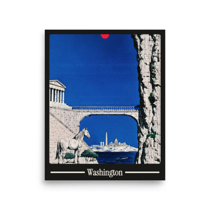 Ancient Washington poster