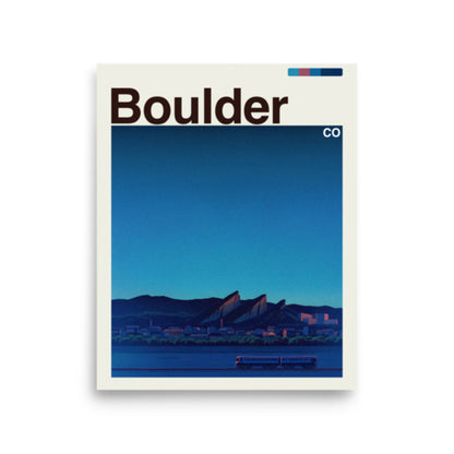 Boulder poster