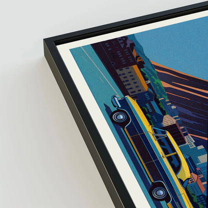 Boulder city poster mockup 3 - frame not included