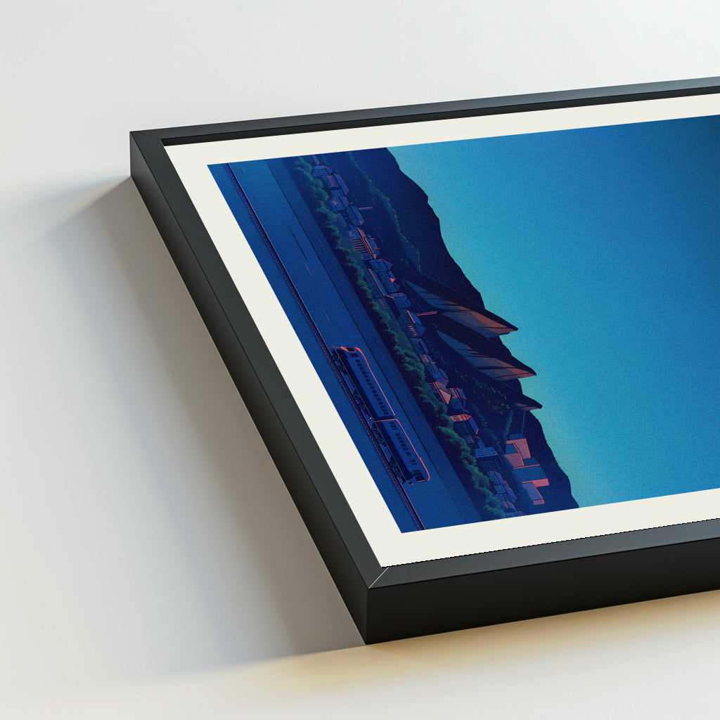 Boulder city poster mockup 5 - frame not included
