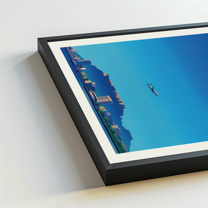 Cape Town city poster mockup 5 - frame not included