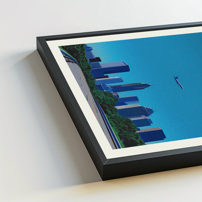 Charlotte city poster mockup 5 - frame not included