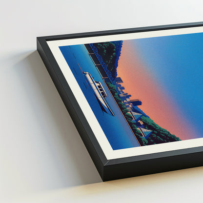 Chattanooga city poster mockup 5 - frame not included