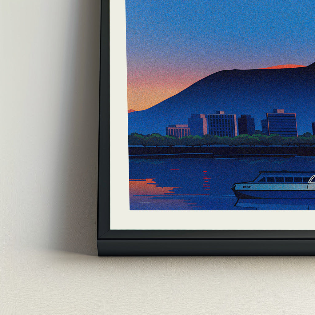 Colorado Springs city poster mockup 4 - frame not included