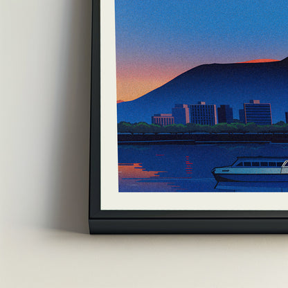 Colorado Springs city poster mockup 4 - frame not included