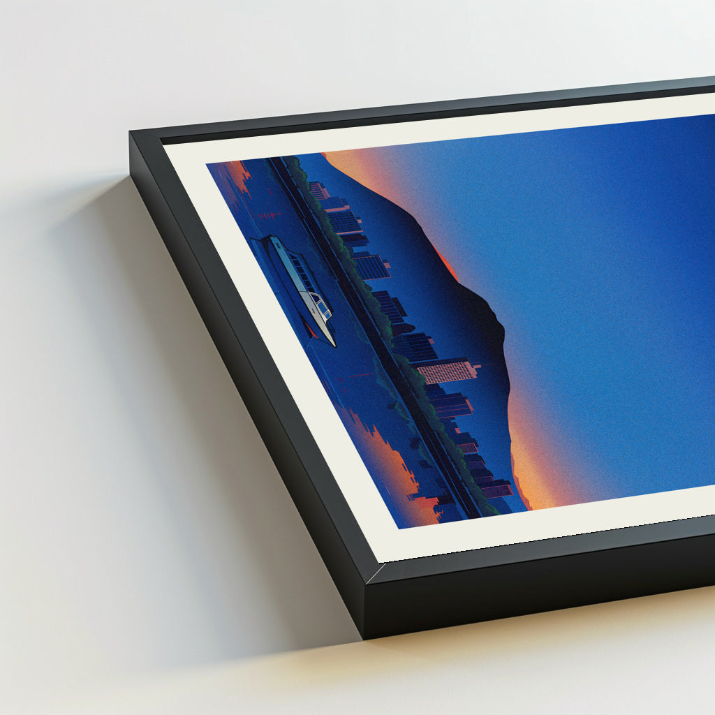 Colorado Springs city poster mockup 5 - frame not included