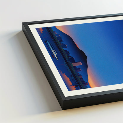 Colorado Springs city poster mockup 5 - frame not included