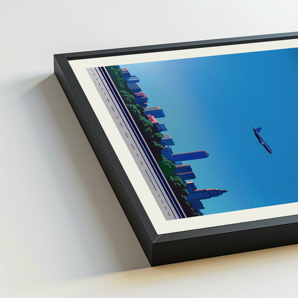 Dayton city poster mockup 5 - frame not included