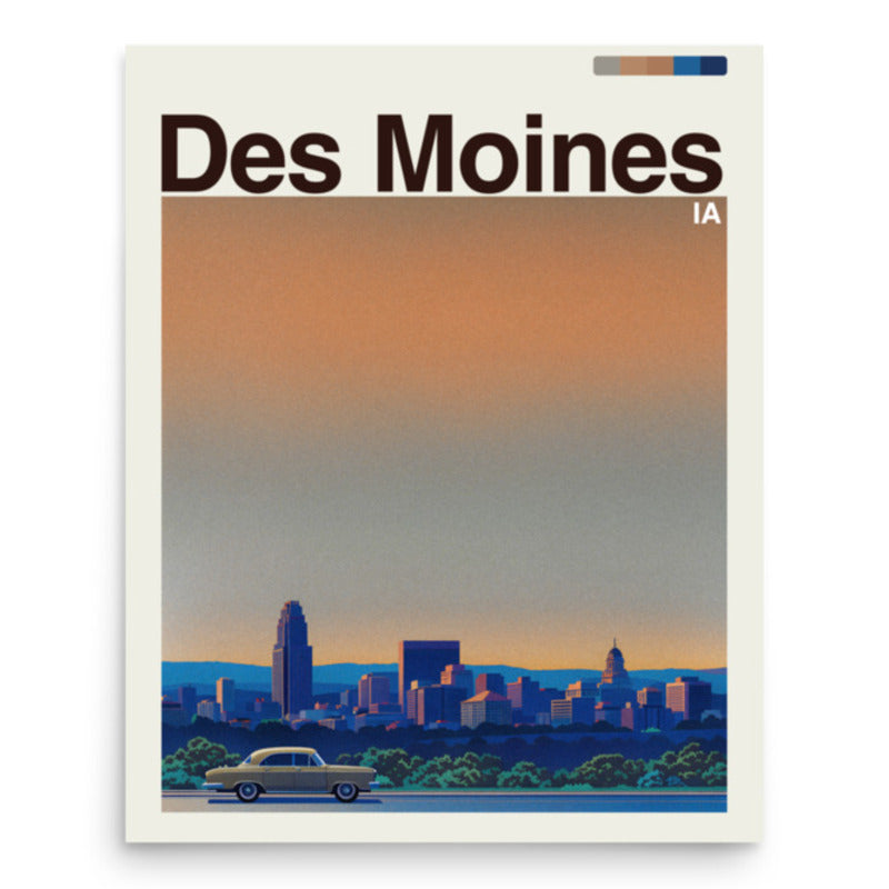Des Moines poster