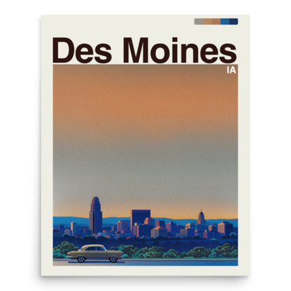 Des Moines poster