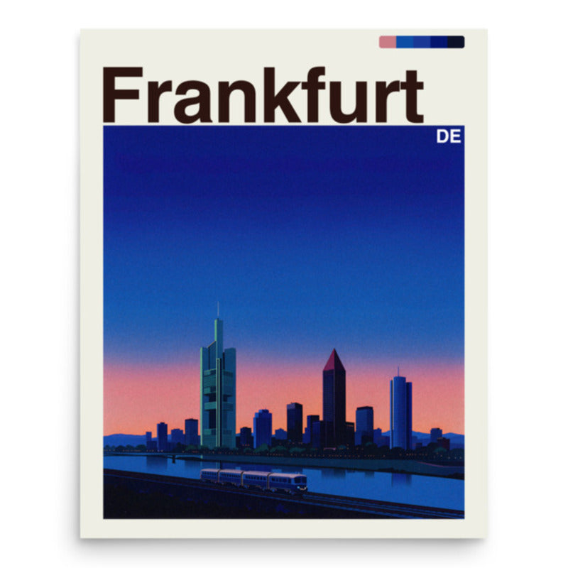 Frankfurt poster