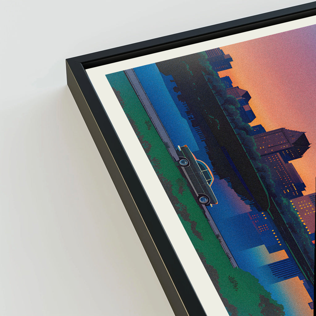 Grand Rapids city poster mockup 3 - frame not included