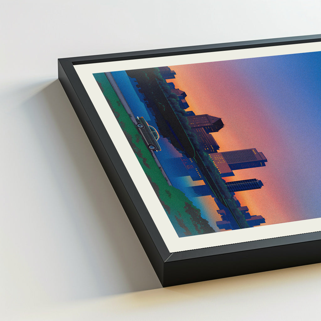 Grand Rapids city poster mockup 5 - frame not included