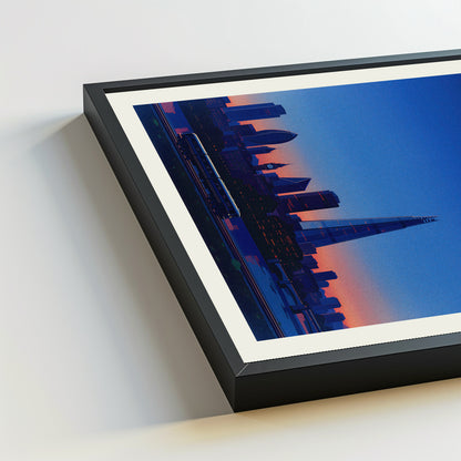 London city poster mockup 5 - frame not included