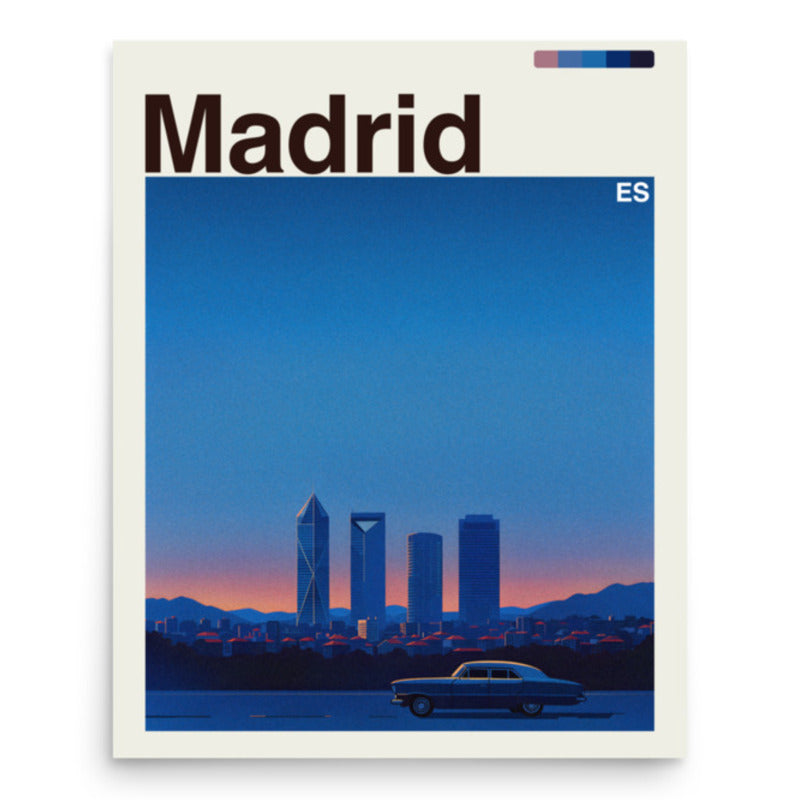 Madrid poster