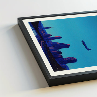 Mexico City city poster mockup 5 - frame not included