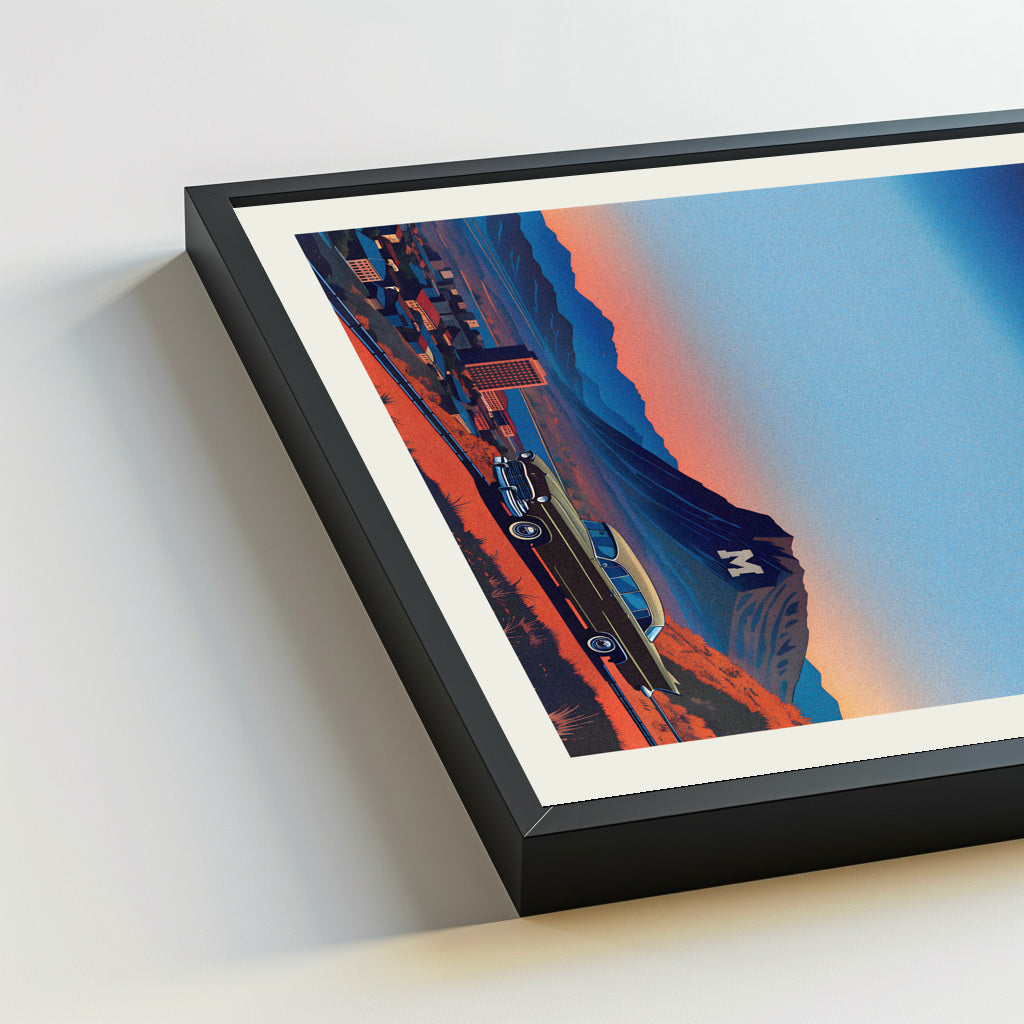Missoula city poster mockup 5 - frame not included