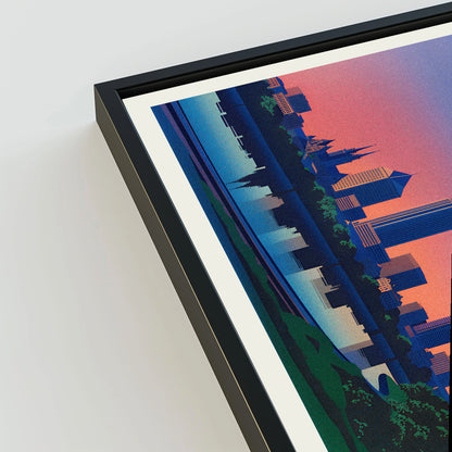 New Orleans city poster mockup 3 - frame not included