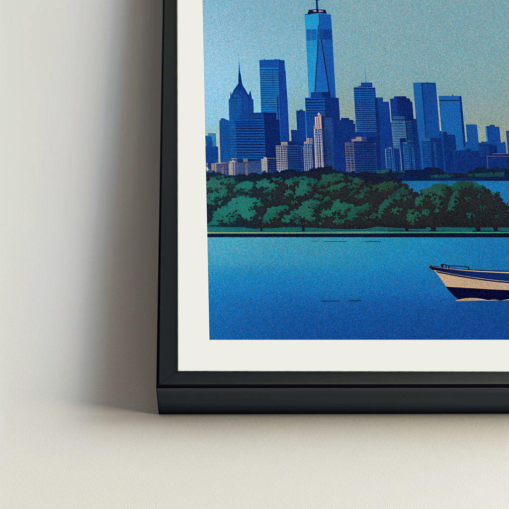 New York city poster mockup 4 - frame not included