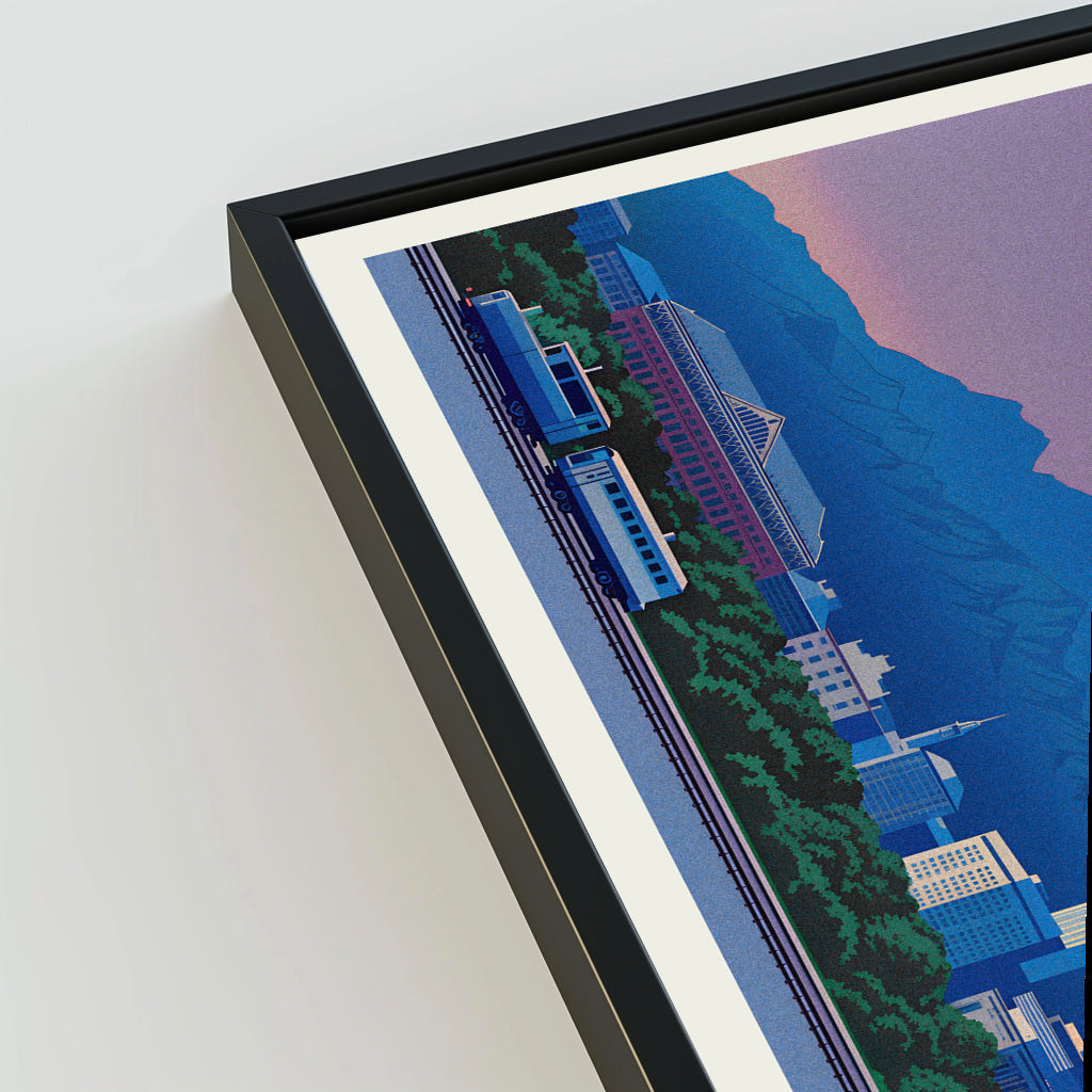 Ogden city poster mockup 3 - frame not included