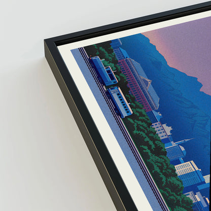 Ogden city poster mockup 3 - frame not included