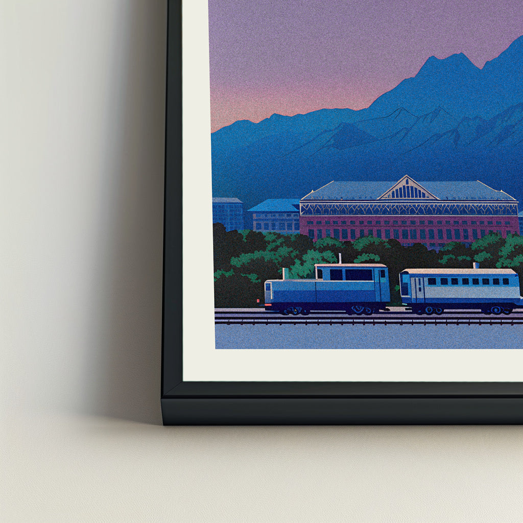 Ogden city poster mockup 4 - frame not included