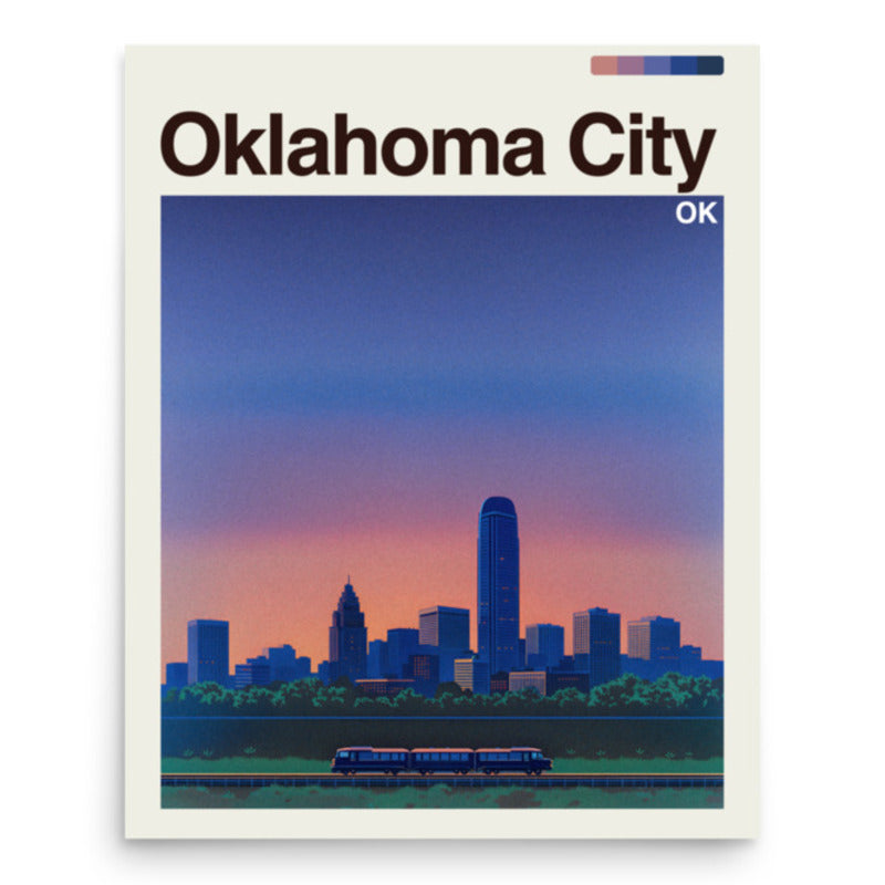 Oklahoma City poster