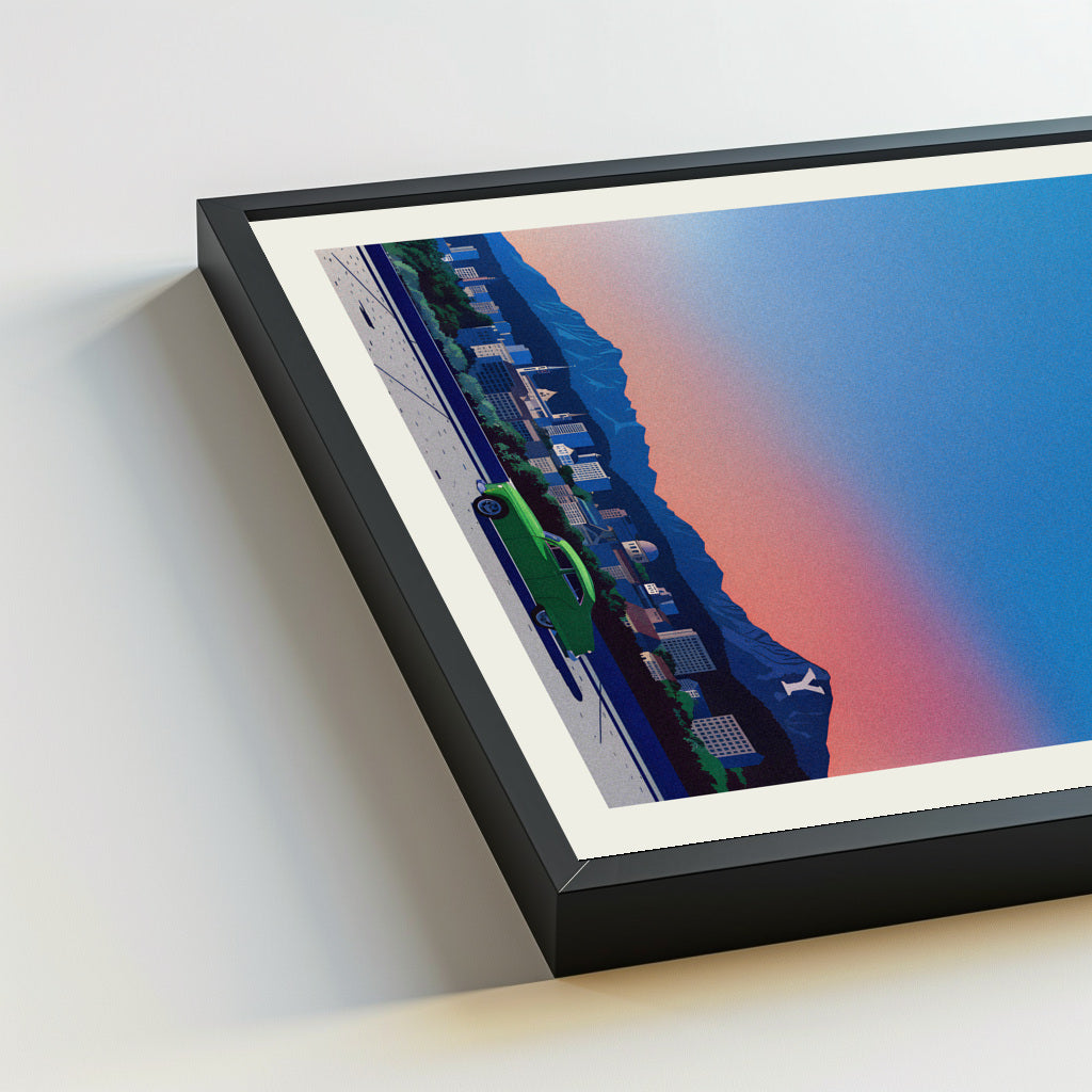 Provo city poster mockup 5 - frame not included