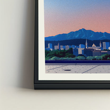 Provo city poster mockup 4 - frame not included
