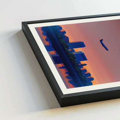 Richmond city poster mockup 5 - frame not included