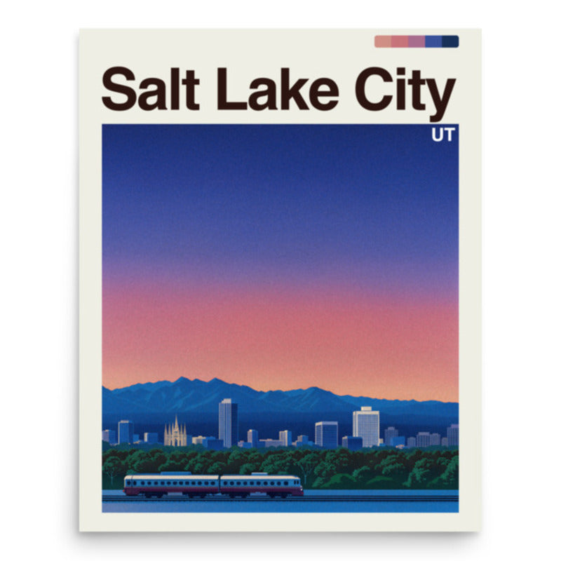 Salt Lake City poster
