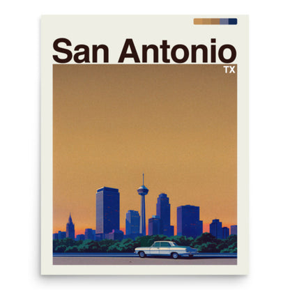 San Antonio poster