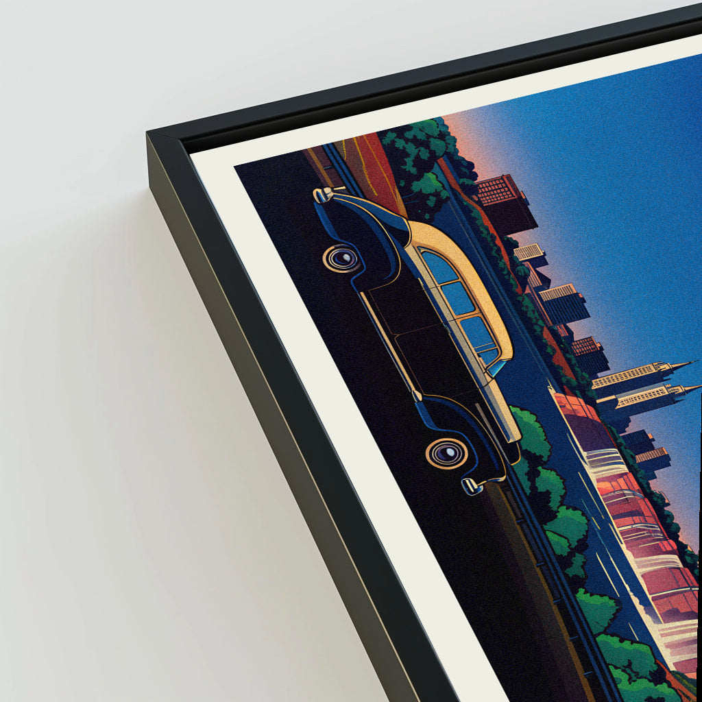 Sioux Falls city poster mockup 3 - frame not included