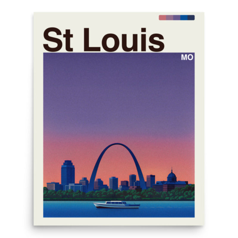 St Louis poster