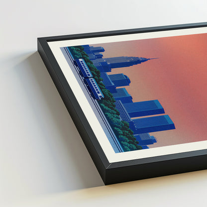Syracuse city poster mockup 5 - frame not included