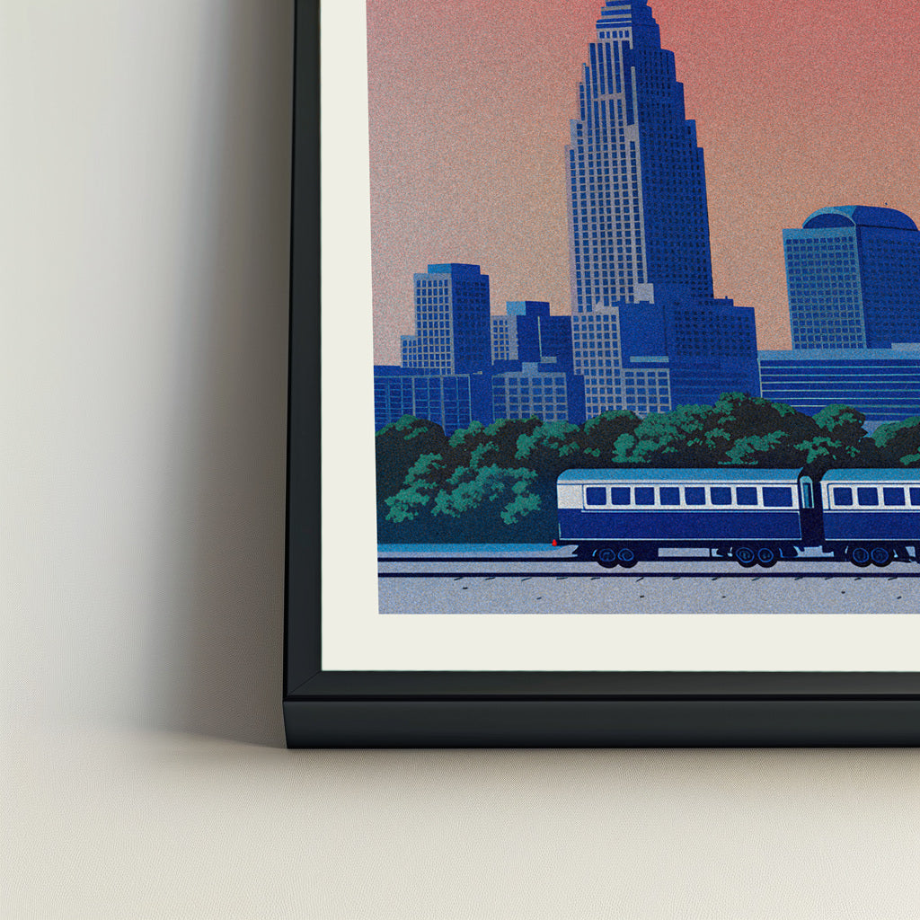 Syracuse city poster mockup 4 - frame not included