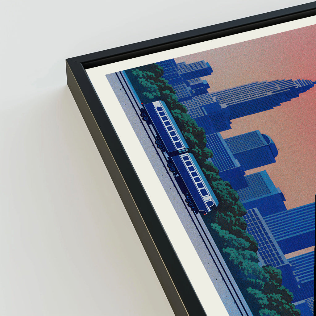 Syracuse city poster mockup 3 - frame not included