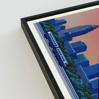 Syracuse city poster mockup 3 - frame not included