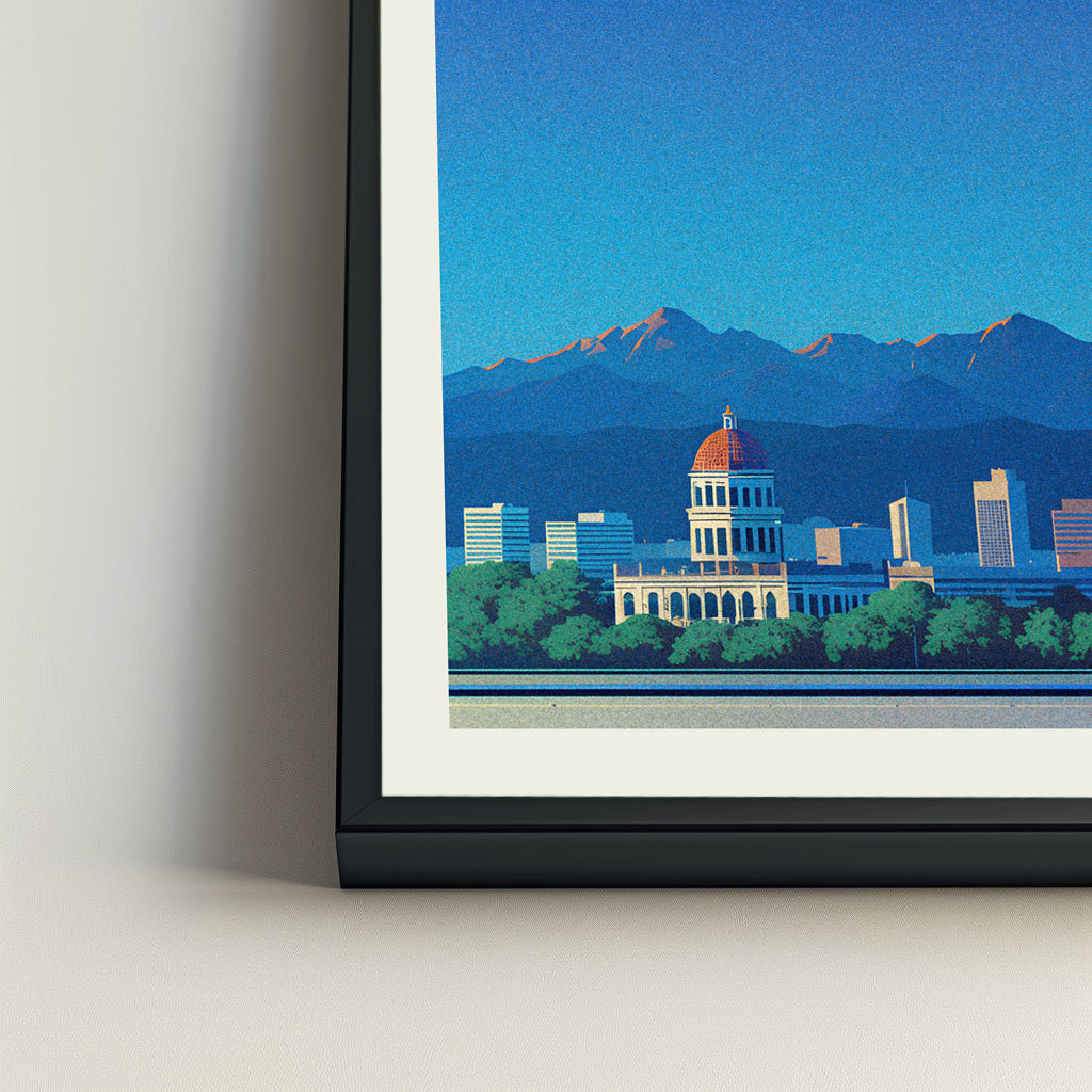 Tucson city poster mockup 4 - frame not included