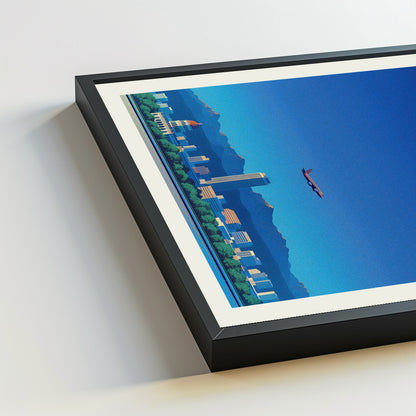 Tucson city poster mockup 5 - frame not included