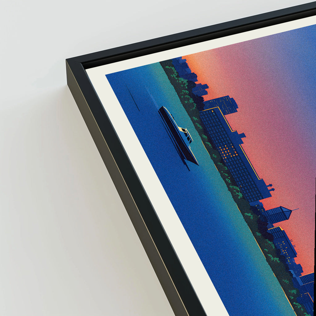 Virginia Beach city poster mockup 3 - frame not included