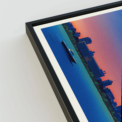 Virginia Beach city poster mockup 3 - frame not included